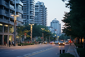 杭州城市风光高清旅行摄影图