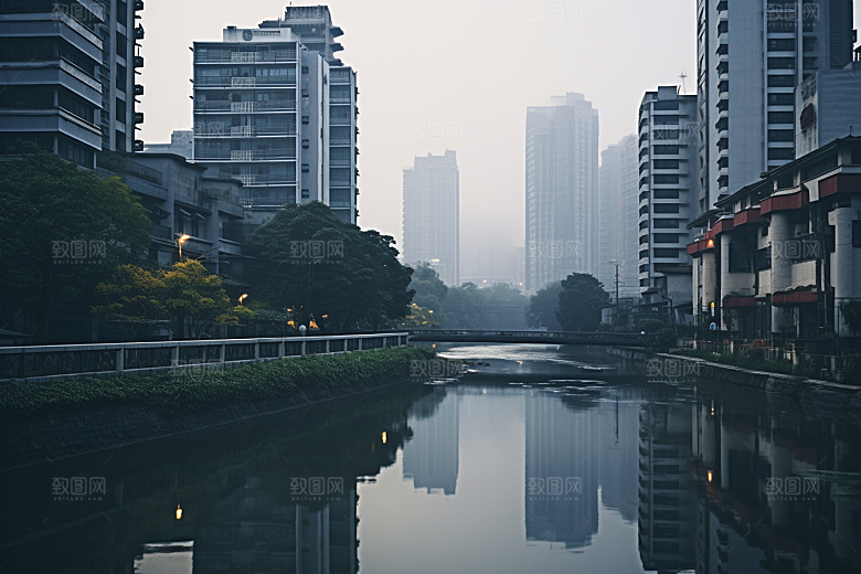 杭州城市风光国内游旅游摄影图