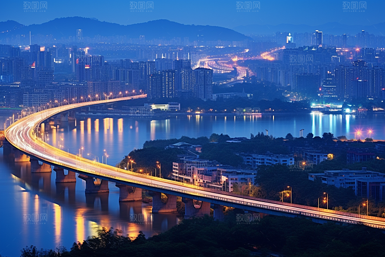 杭州城市风光地标南宋古都摄影图