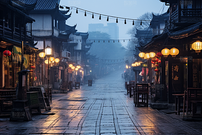 杭州城市风光风景景色摄影图