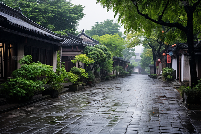 杭州城市风光都市南宋古都摄影图