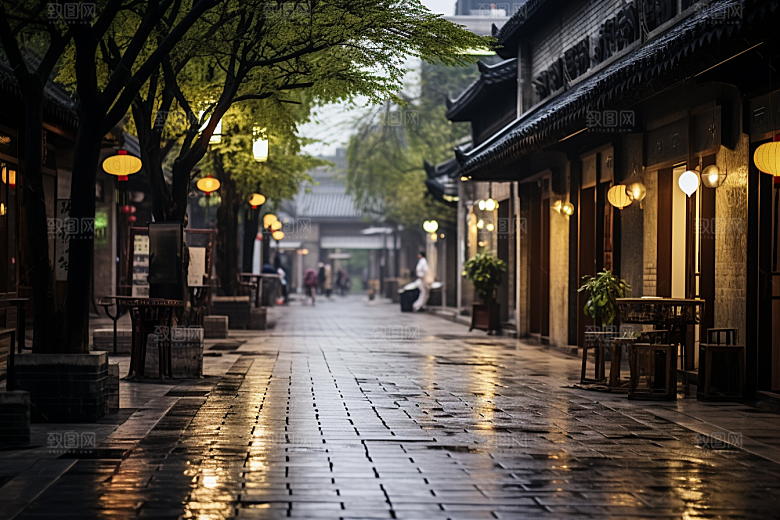 杭州城市风光都市南宋古都摄影图