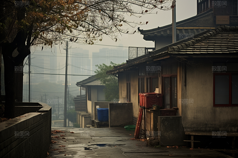 杭州城市风光景点旅游摄影图
