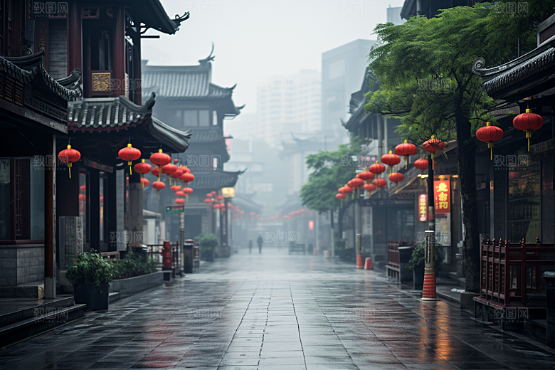 杭州城市风光风景江南摄影图