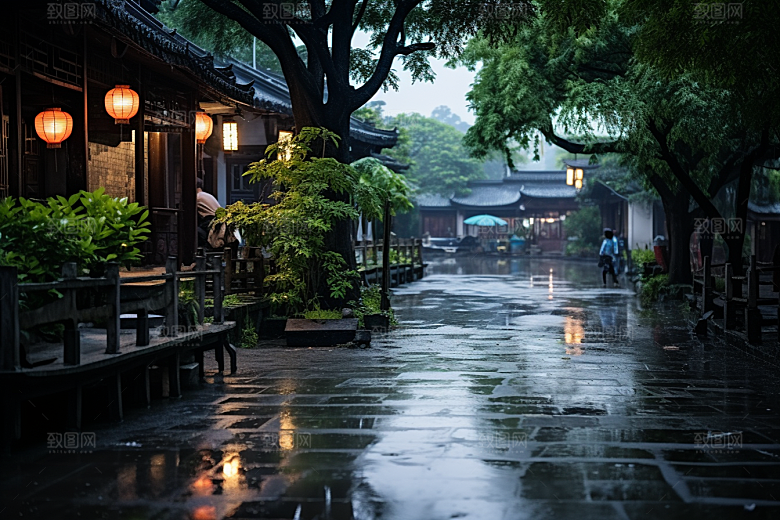 杭州城市风光旅游风景摄影图
