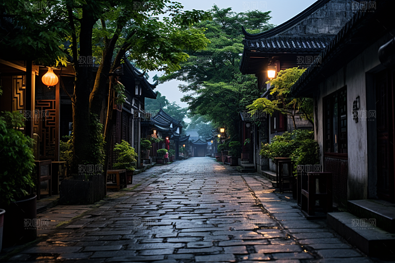 杭州城市风光旅行国内游摄影图