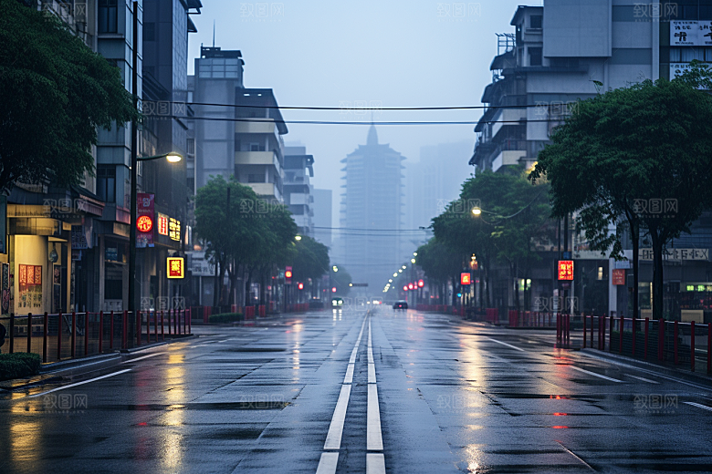 杭州城市风光都市景色摄影图