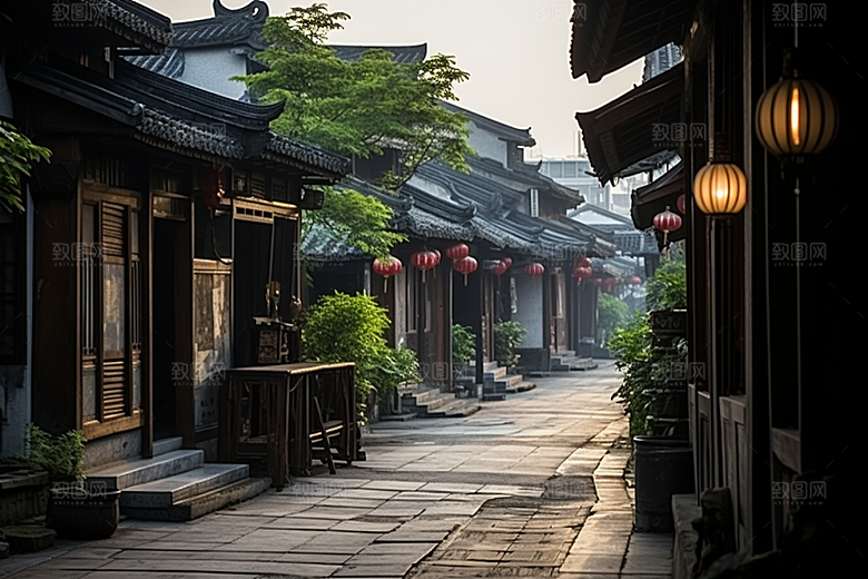 杭州城市风光都市高清摄影图