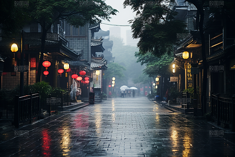 杭州城市风光南宋古都江南摄影图