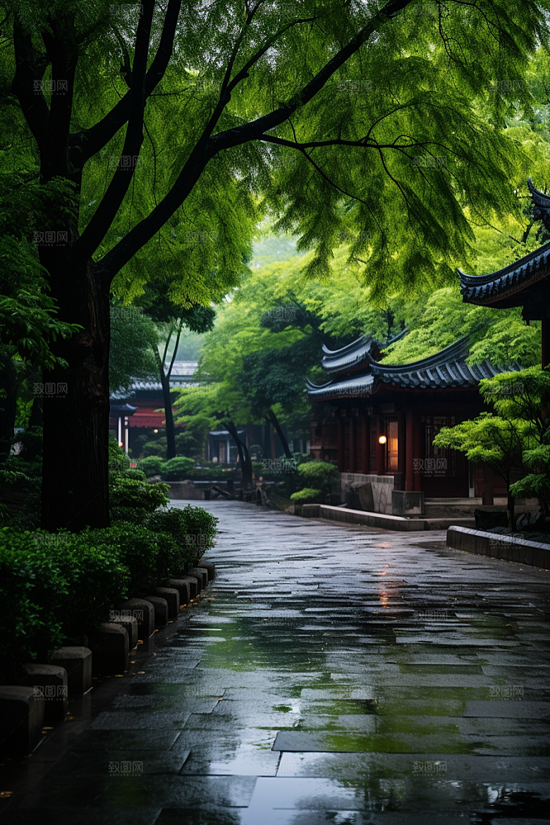 杭州城市风光国内游景色摄影图