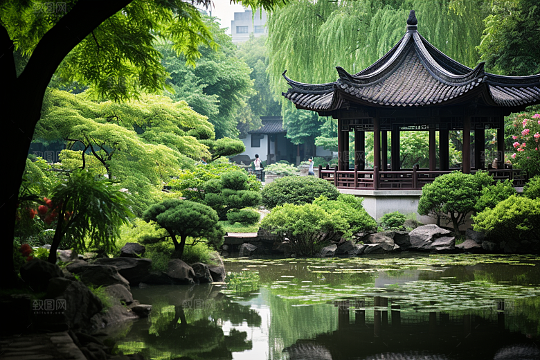 杭州城市风光风景国内游摄影图