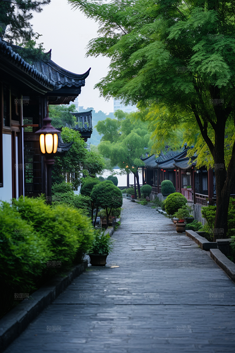杭州城市风光风景国内游摄影图