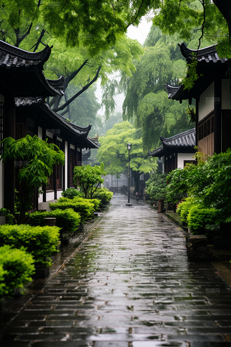 杭州城市风光高清江南摄影图