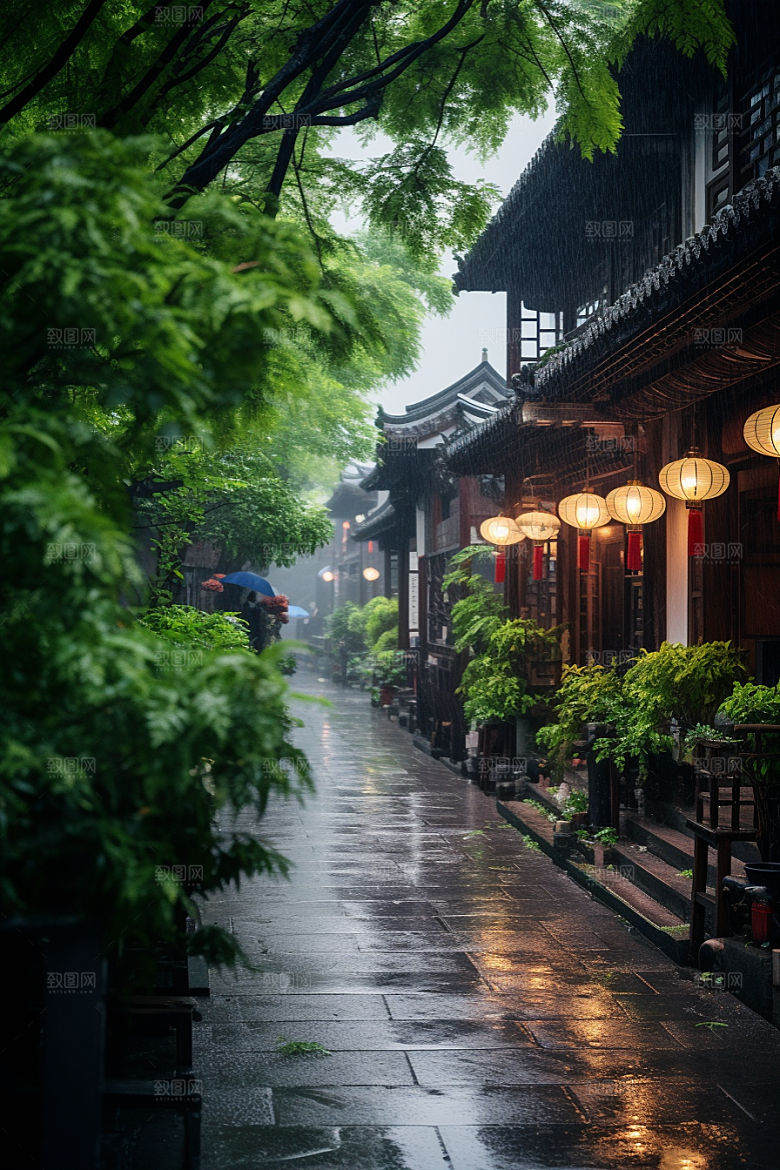 杭州城市风光地标国内游摄影图