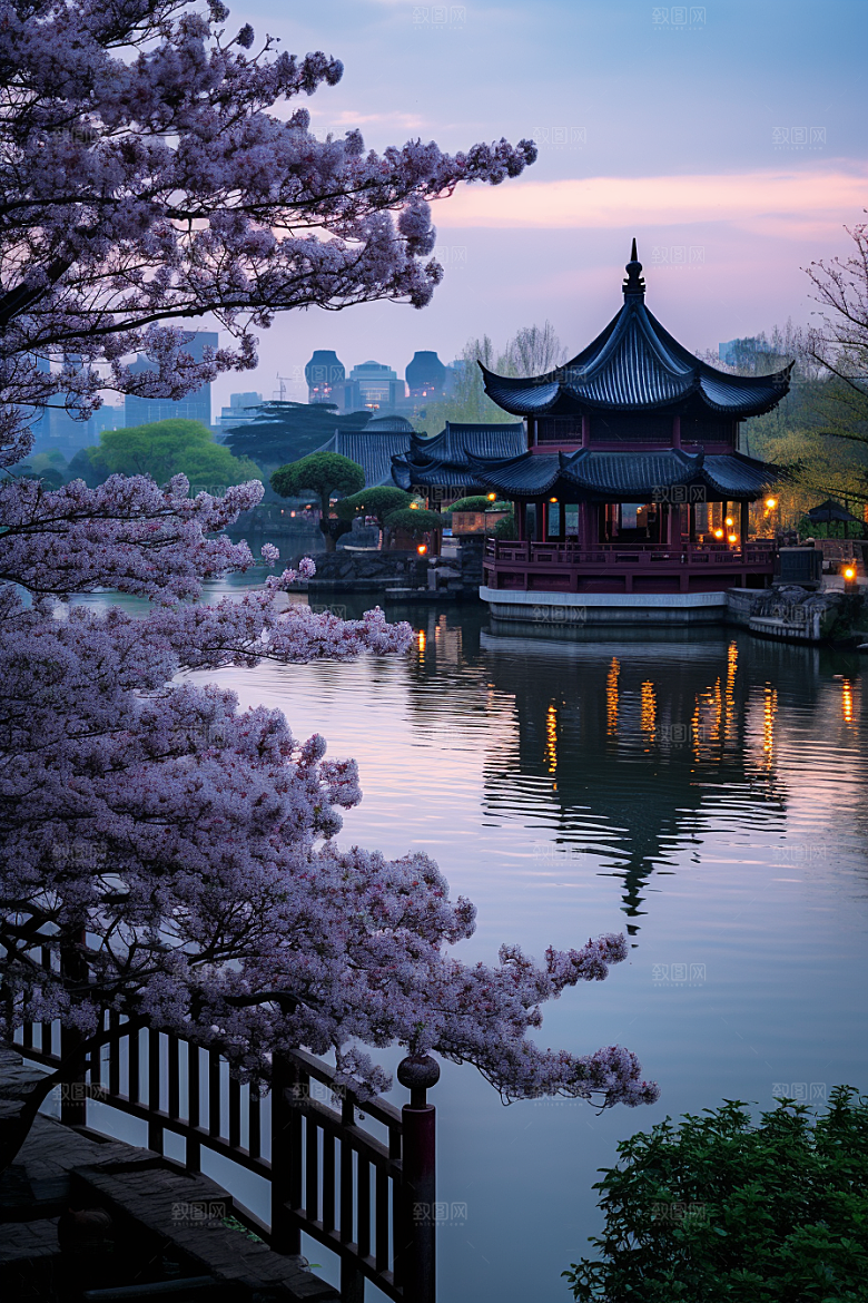 杭州城市风光旅游高清摄影图