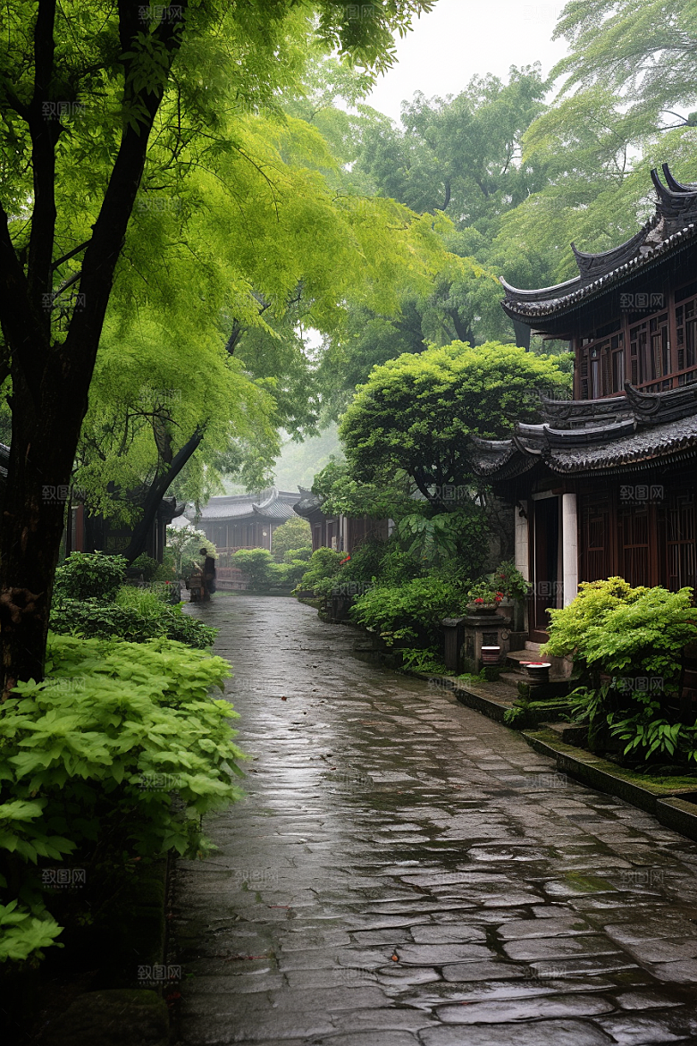杭州城市风光风景景色摄影图