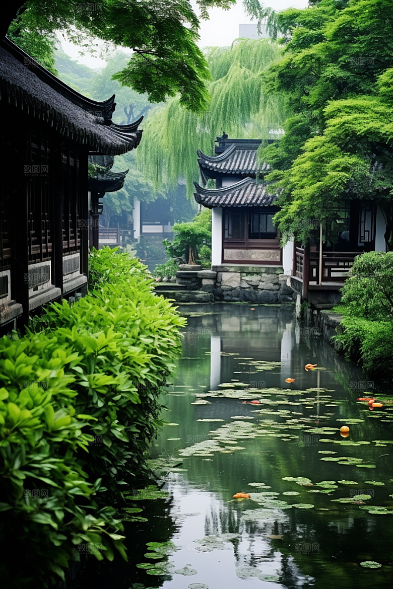 杭州城市风光旅行旅游摄影图