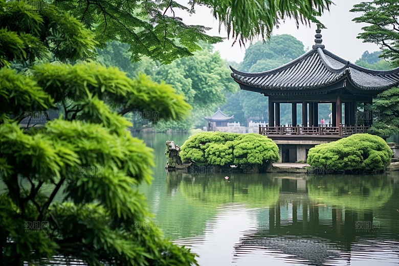 杭州城市风光高清旅游摄影图