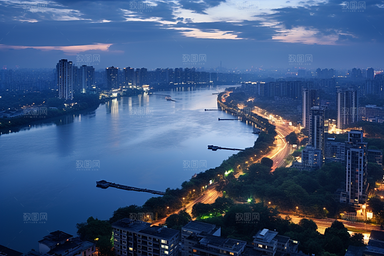 杭州城市风光风景旅游摄影图