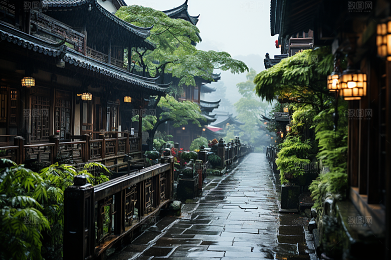 杭州城市风光旅游高清摄影图