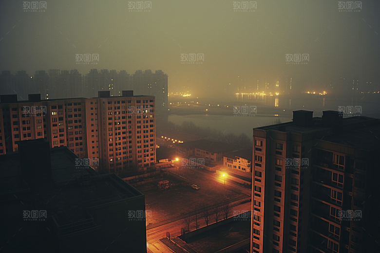 杭州城市风光景点风景摄影图