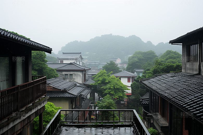 杭州城市风光旅行风景摄影图