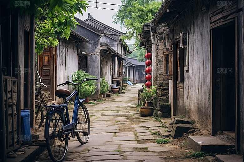 杭州城市风光江南旅游摄影图