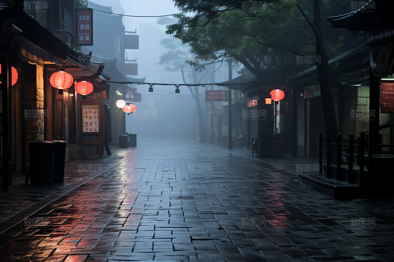 杭州城市风光江南景色摄影图