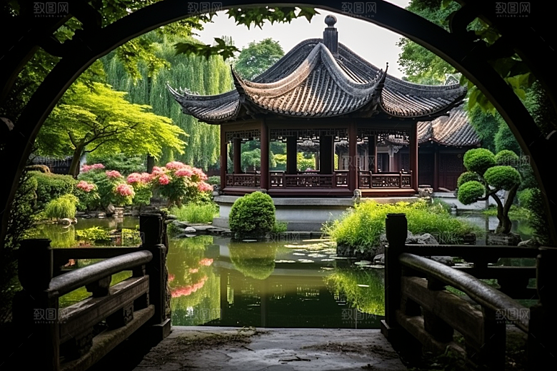 杭州城市风光旅游高清摄影图