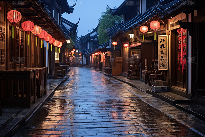 杭州城市风光旅行都市摄影图