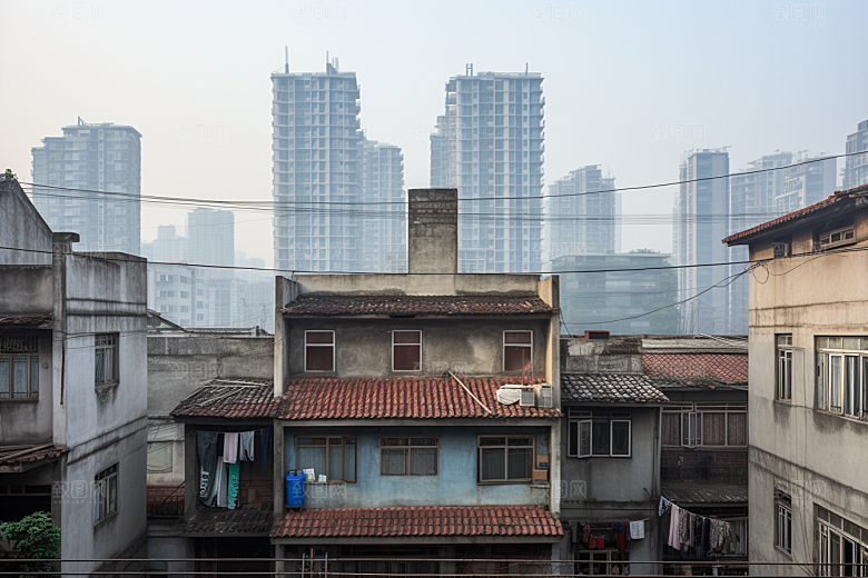 杭州城市风光旅行景色摄影图