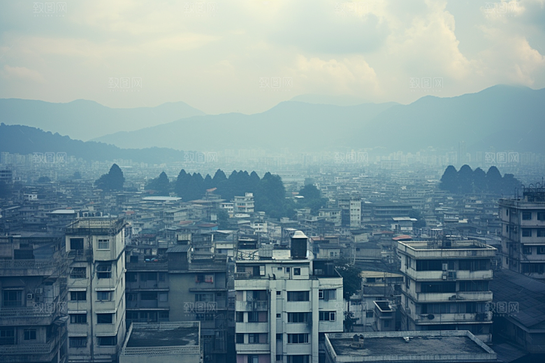 杭州城市风光景点国内游摄影图