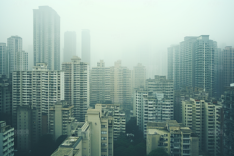 杭州城市风光景点风景摄影图