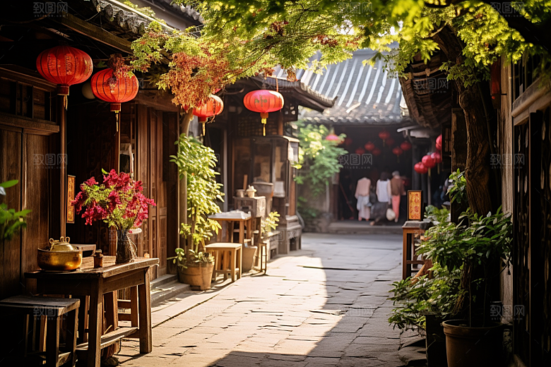 杭州城市风光高清旅行摄影图