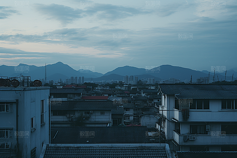 杭州城市风光南宋古都旅游摄影图