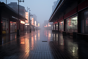 杭州城市风光高清景色摄影图