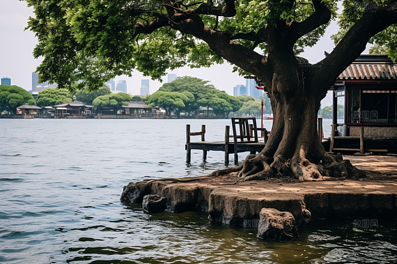 杭州城市风光旅游高清摄影图