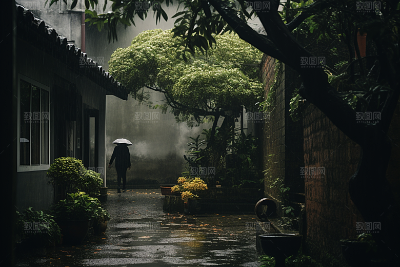 杭州城市风光都市地标摄影图