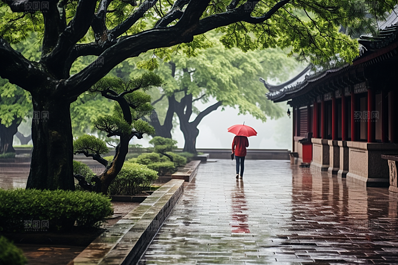 杭州城市风光风景江南摄影图