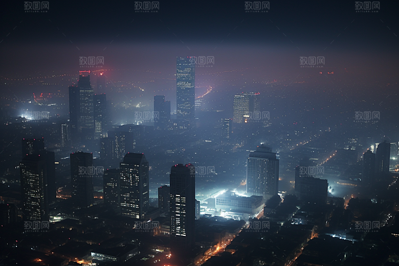 杭州城市风光旅游景点摄影图