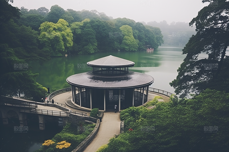 杭州城市风光高清旅行摄影图