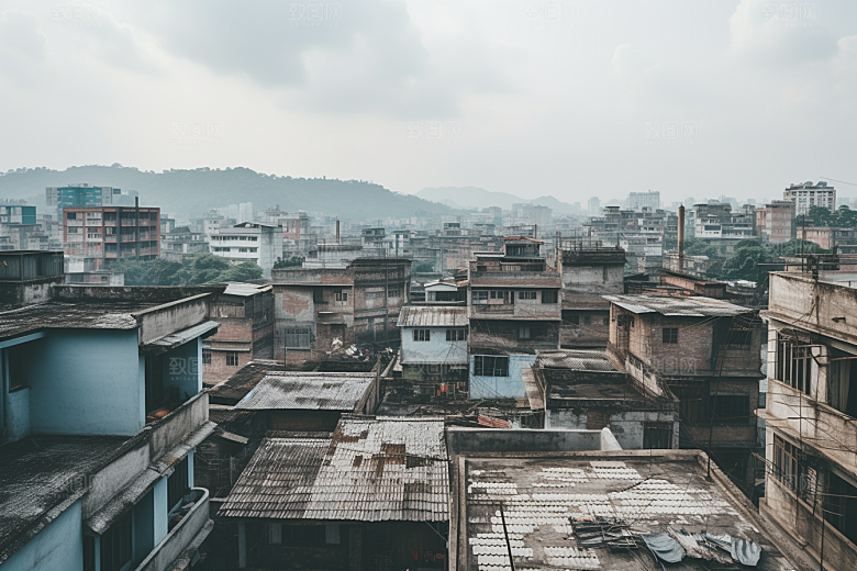 杭州城市风光旅行风景摄影图