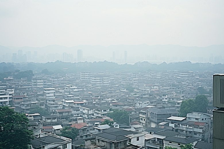 杭州城市风光旅游都市摄影图