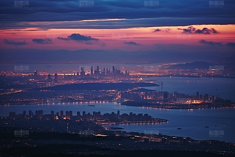 杭州城市风光国内游旅游摄影图