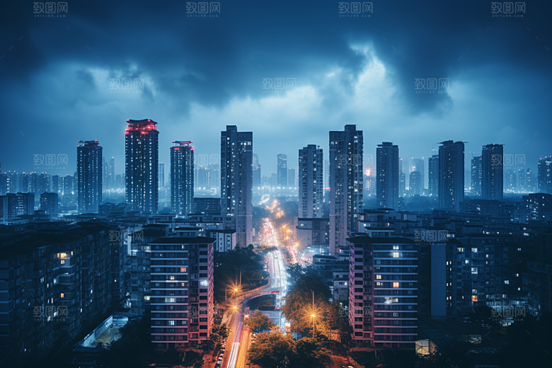 杭州城市风光南宋古都江南摄影图