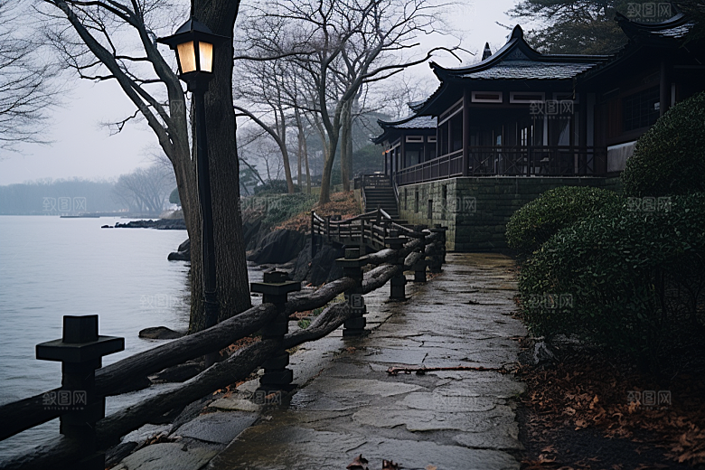 杭州城市风光高清都市摄影图