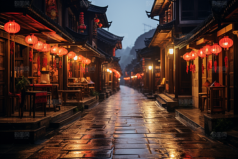 杭州城市风光旅行景色摄影图