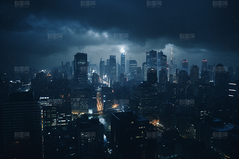 杭州城市风光旅行高清摄影图