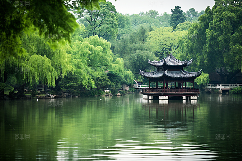 杭州城市风光国内游旅游摄影图