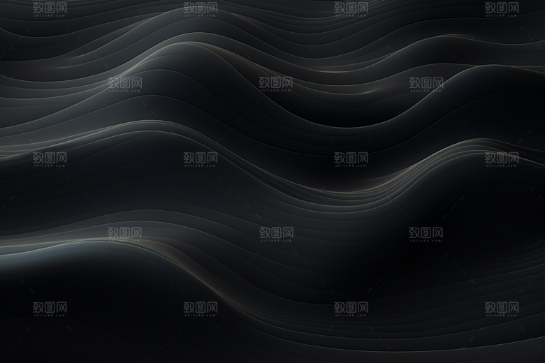 白色褶皱波纹立体背景图